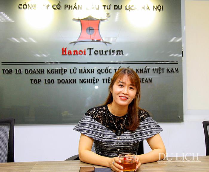 Chủ tịch HĐQT kiêm Tổng giám đốc Công ty Cổ phần Đầu tư Du lịch Hà Nội (Hanoi Tourism JSC) Nhữ Thị Ngần